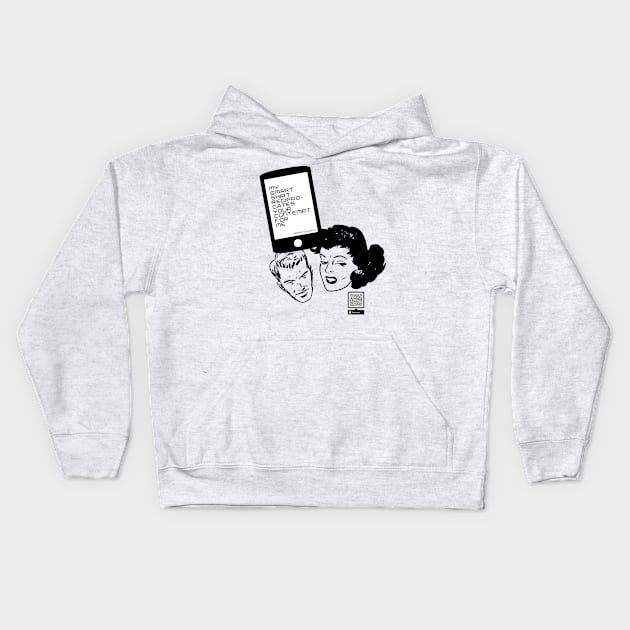 Smart Designs (Sarcasm) Kids Hoodie by JSnipe